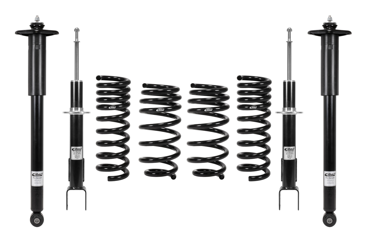 Eibach 11-22 Chrysler 300C Coil Spring Lowering Kit / Shock Absorber Kit - Springs & Dampers | 28102.780