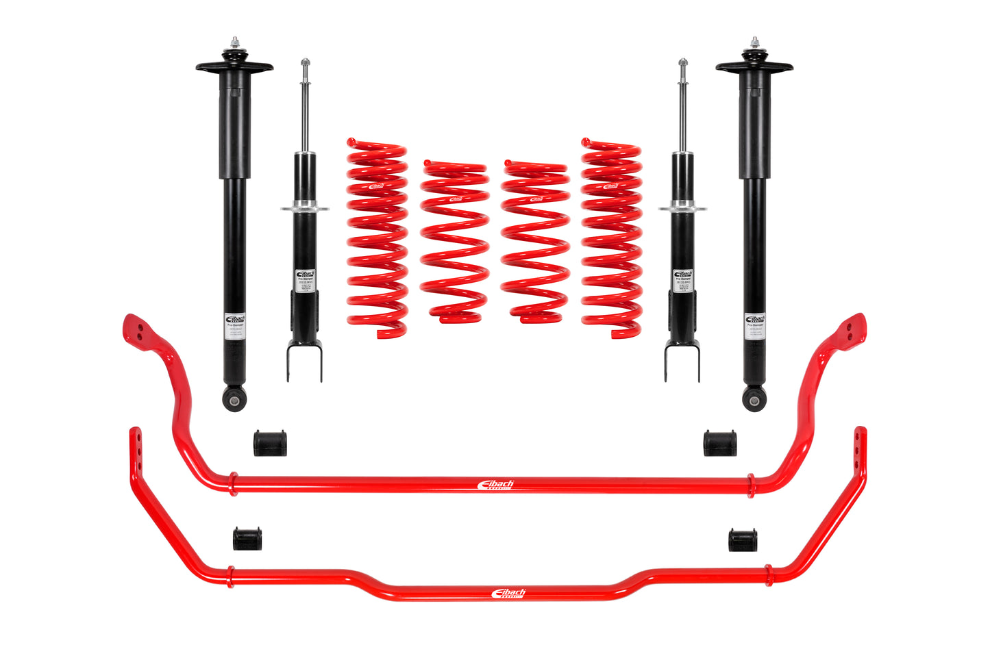 Eibach 11-14 Ford Mustang Coil Spring Lowering Kit / Shock Absorber Kit / Stabilizer Bar Kit - Sport Plus Kit | 4.12935.680
