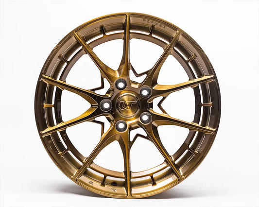 VR Forged D03-R Wheel Set Honda Civic Type-R FK8 | FL5 18x9.5 Brushed Gold | 153792393