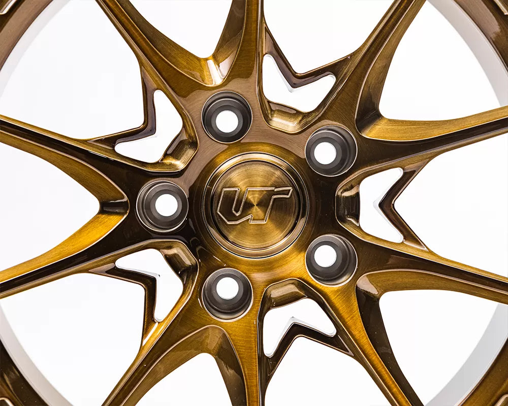 VR Forged D03-R Wheel Set Honda Civic Type-R FK8 | FL5 18x9.5 Brushed Gold | 153792393