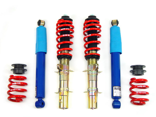 H&R Coilover Adjustable Lowering Kit - 98-07 Audi TT, TT Quattro | 29431-1